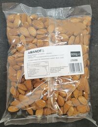 Amandes 600gr